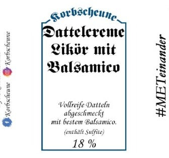 Dattelcreme-Likör - 500 ml