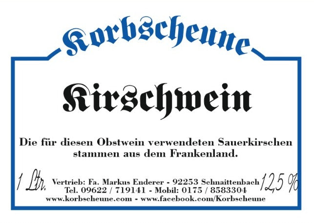 Kirschwein -