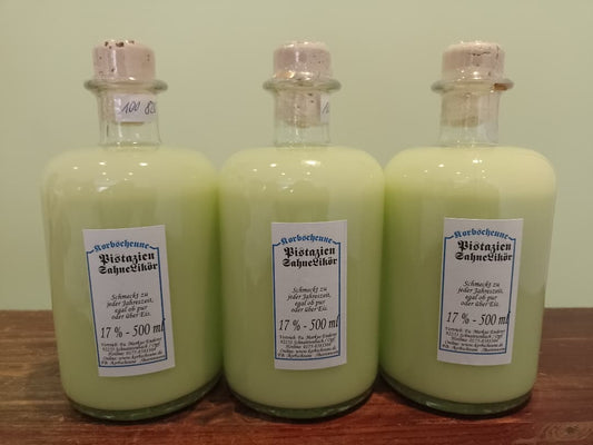 Pistazien-Sahne-Likör - 500 ml