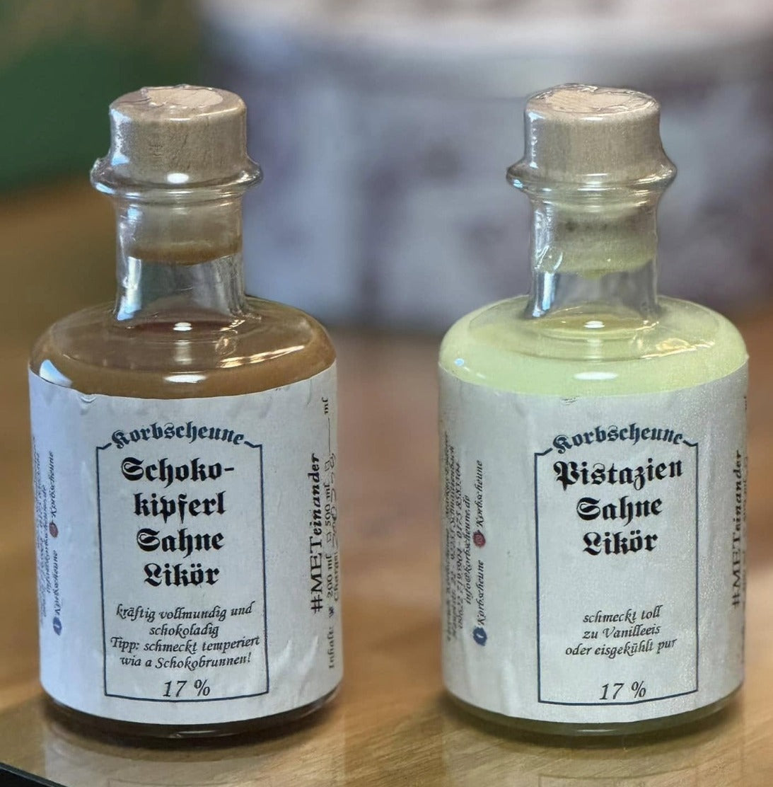 Dubaystyle Likör Set: Schokokipferl & Pistazie - 2 x 200 ml