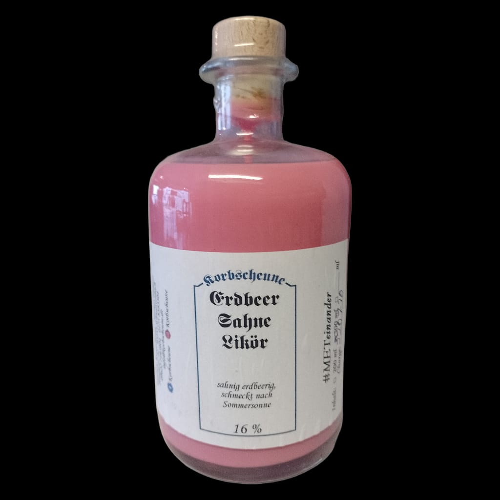 Erdbeer-Sahne-Likör - 500 ml