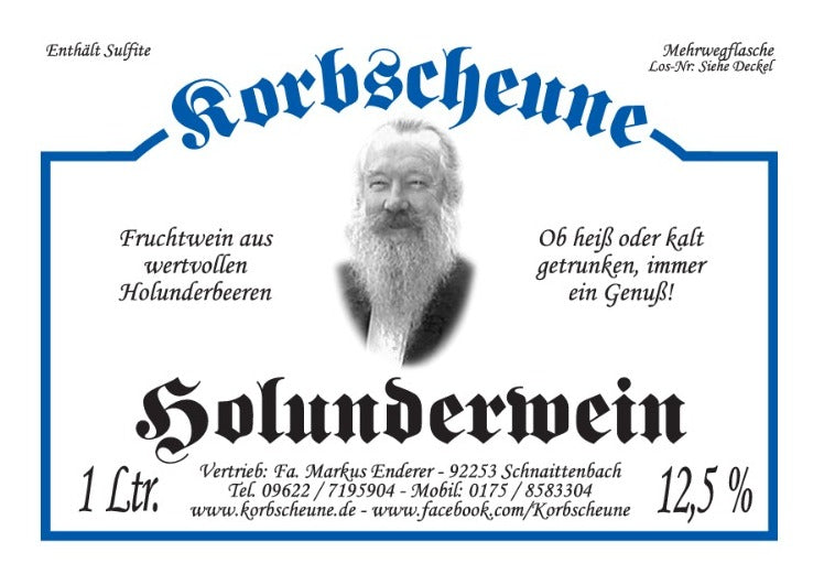 Holunderwein