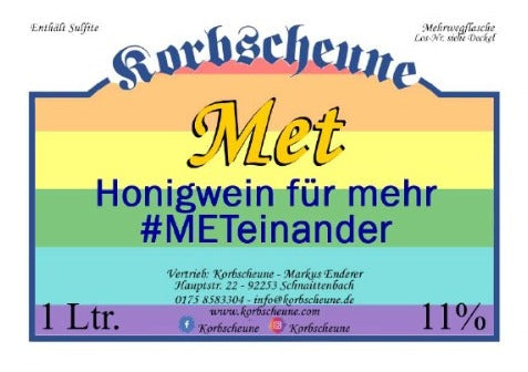 Met / Honigwein - 11 % - Regenbogen / Rainbow
