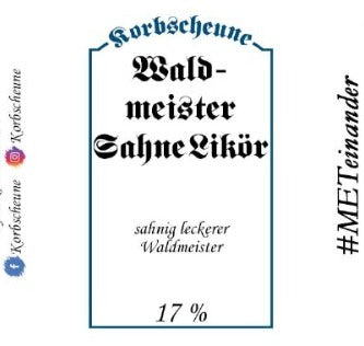 Waldmeister-Sahne-Likör - 500 ml