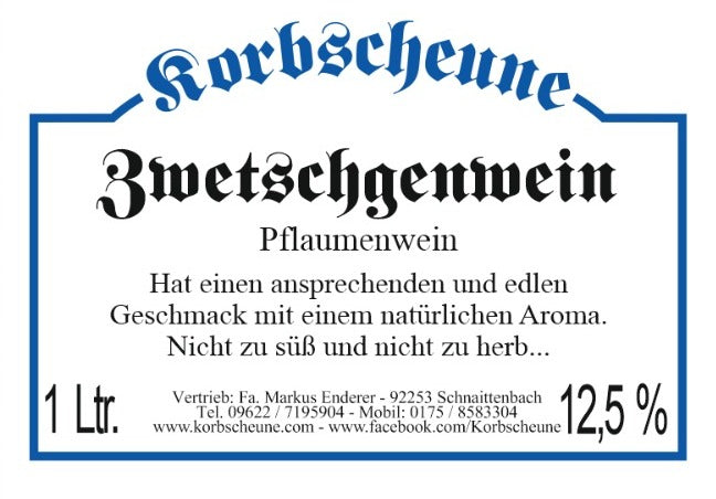 Zwetschgenwein