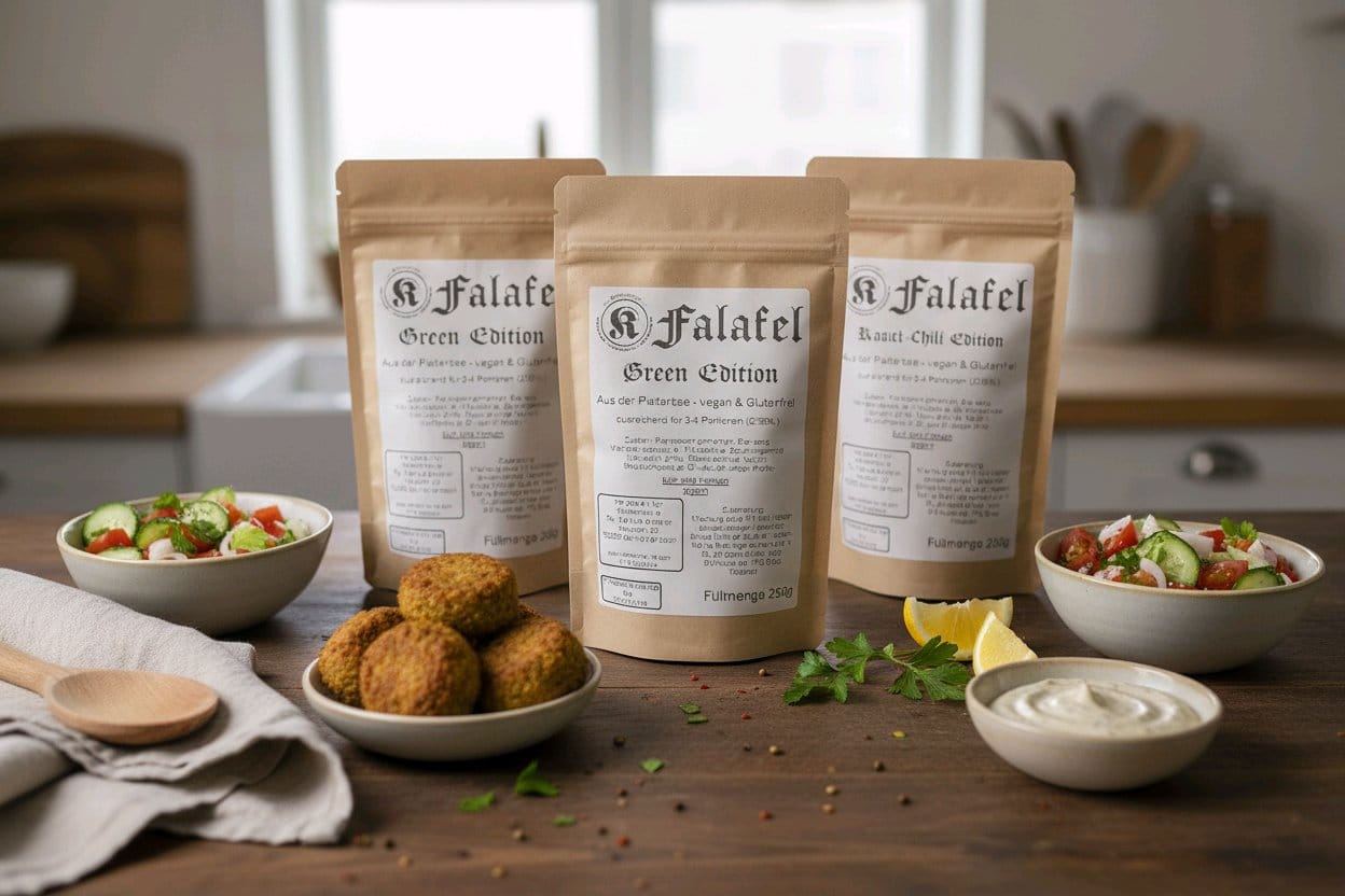 Falafel-Fertigmischung Testset / je 2 St. je Sorte