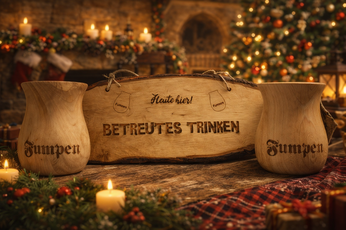 Fumpen mit Likör bis max. 29 % - limitierter Fussel-Humpen