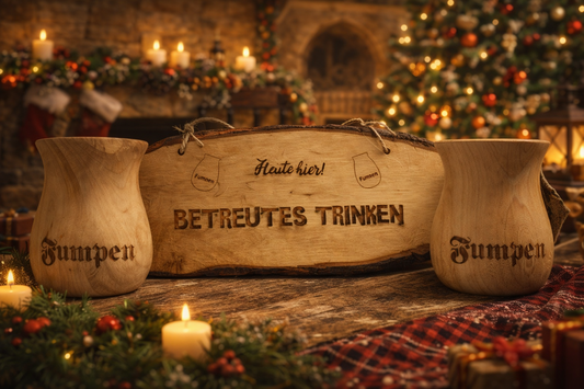 Fumpen mit Likör bis max. 29 % - limitierter Fussel-Humpen