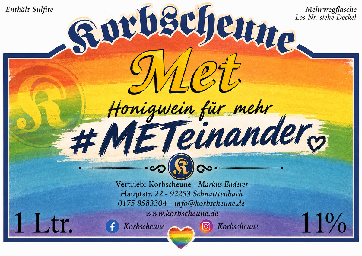Met / Honigwein - 11 % - Regenbogen / Rainbow