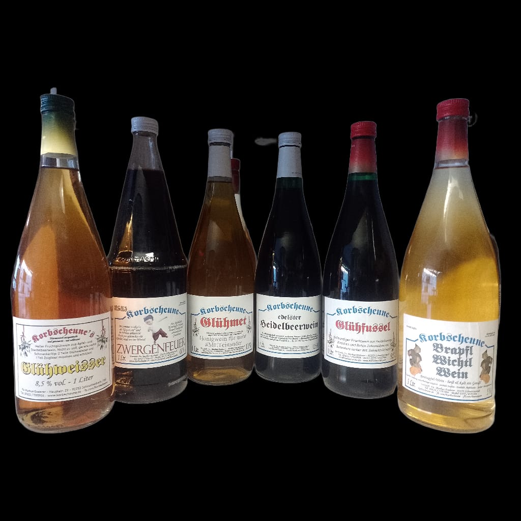 Probierset 1: Glühweine - 12 Flaschen insgesamt