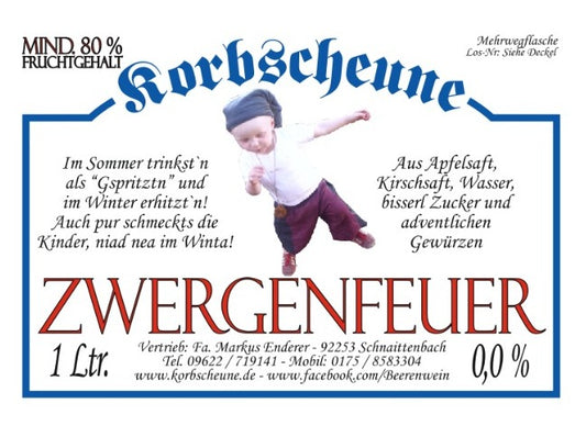Zwergenfeuer. alkoholfrei